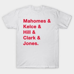 2019 Kansas City Chiefs Red T-Shirt